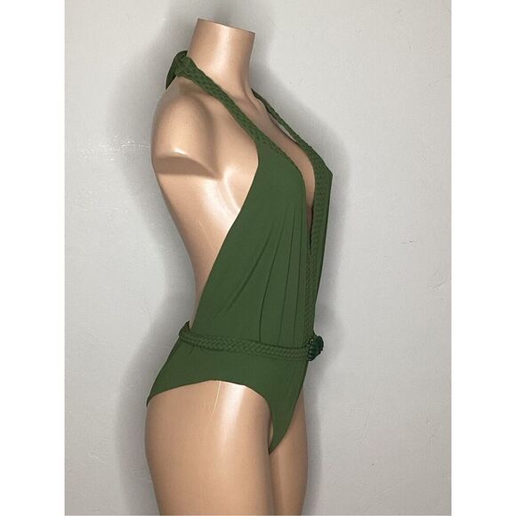 New. Johanna Ortiz green Seashell swimsuit. Small. Retails $495 - Picture 4 of 11